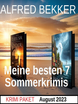 cover image of Meine besten 7 Sommerkrimis August 2023